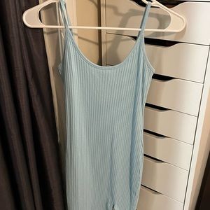 Shein blue mini dress